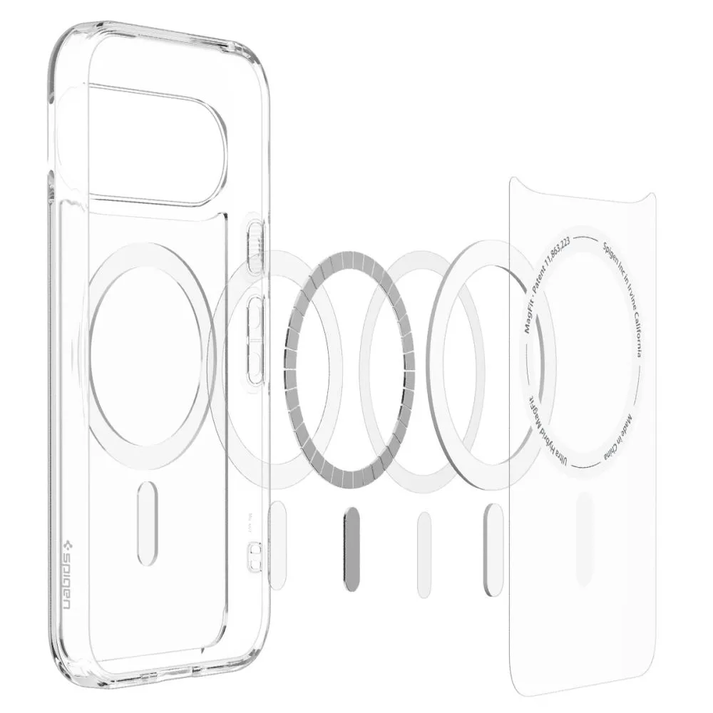 Google Pixel 11 Phone Cover transparent SPIGEN ULTRA HYBRID MAG MAGSAFE