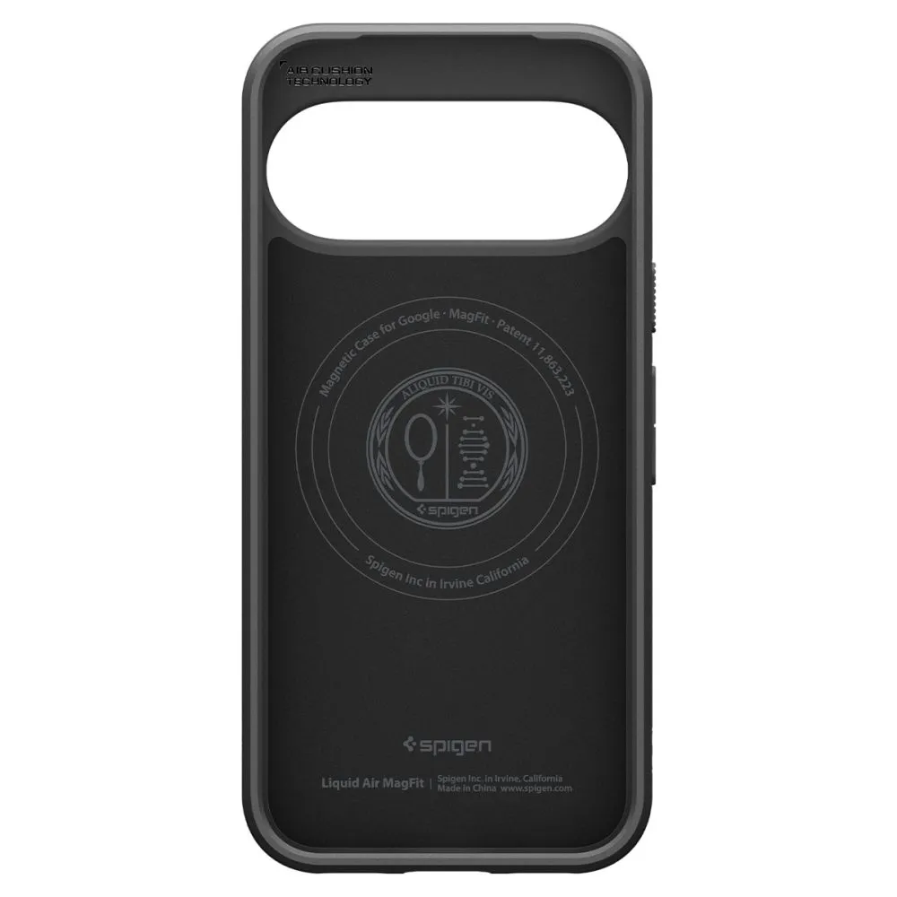 Google Pixel 11 Telefoni kaaned must SPIGEN LIQUID AIR MAG MAGSAFE