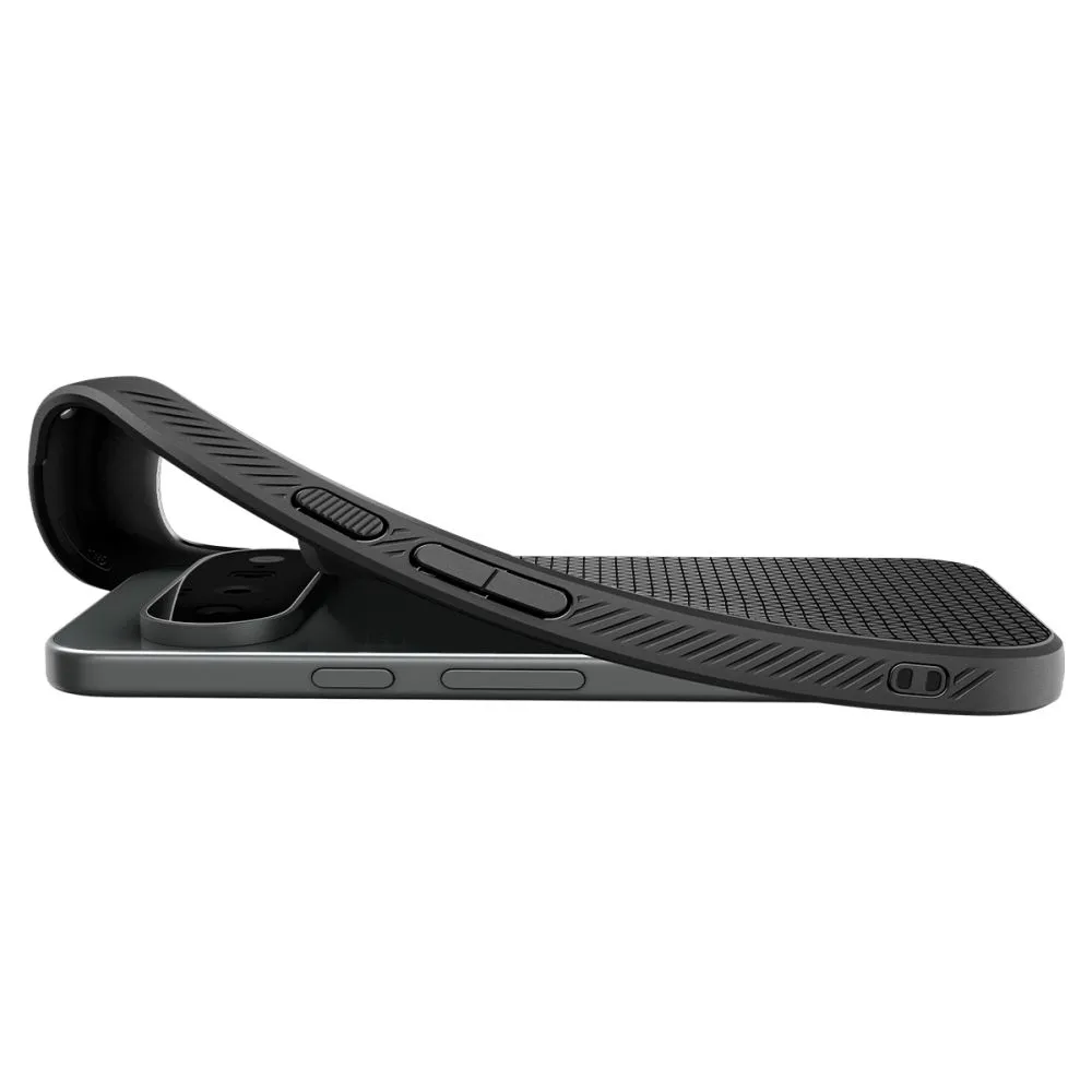 Google Pixel 11 Telefoni kaaned must SPIGEN LIQUID AIR MAG MAGSAFE