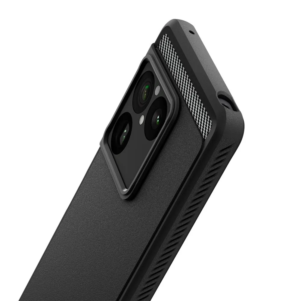 Sony Xperia 1 VIII Telefona vāciņš melns SPIGEN RUGGED ARMOR