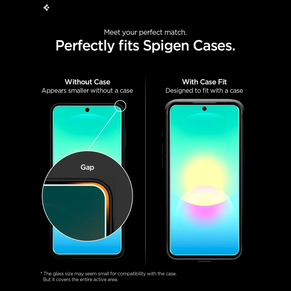 Samsung Galaxy A27 5G Aizsargstikls SPIGEN GLAS.TR EZ FIT PRO 2-PACK