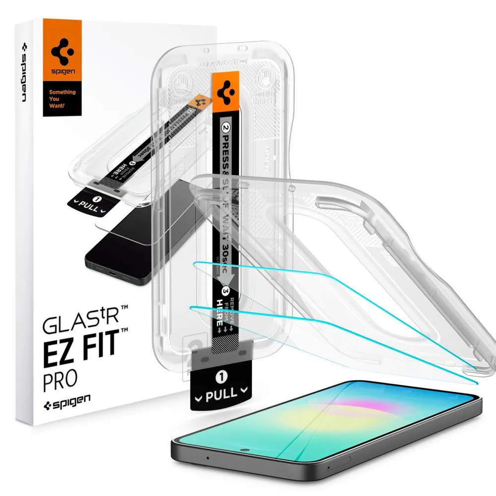 Samsung Galaxy A27 5G Aizsargstikls SPIGEN GLAS.TR EZ FIT PRO 2-PACK