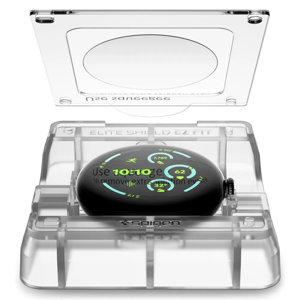 Google Pixel Watch 5 kaitseklaas  SPIGEN ELITE SHIELD ”EZ FIT” 2-PACK (41 MM)