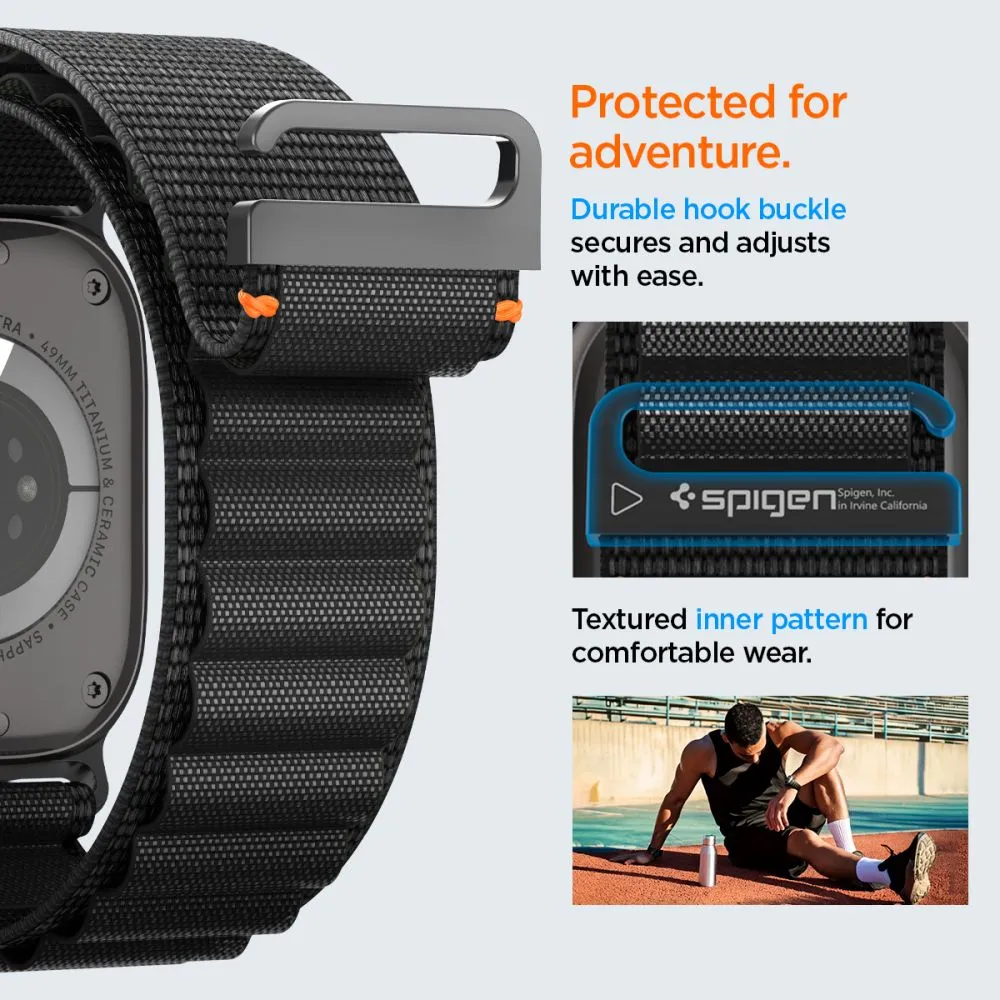 Apple Watch Ultra 4 Nutikellade rihmad SPIGEN WBF1 BAND (49mm)