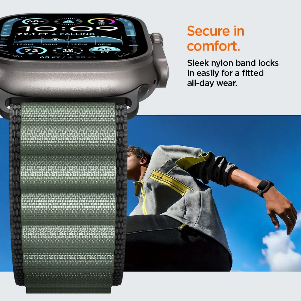 Apple Watch Ultra 4 Nutikellade rihmad  SPIGEN WBF1 BAND (49mm)