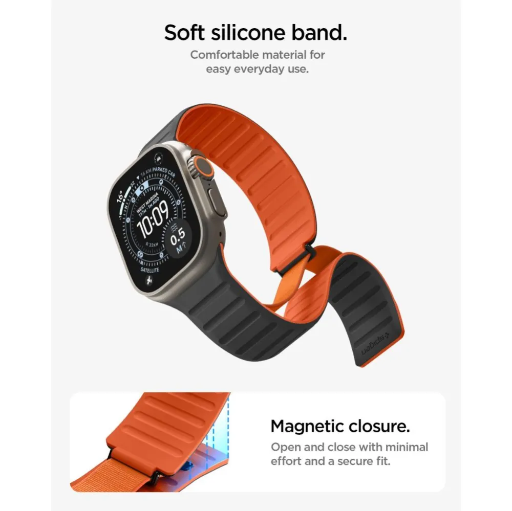 Apple Watch Ultra 4 Nutikellade rihmad  SPIGEN ATHLEX AIR M (49 mm)