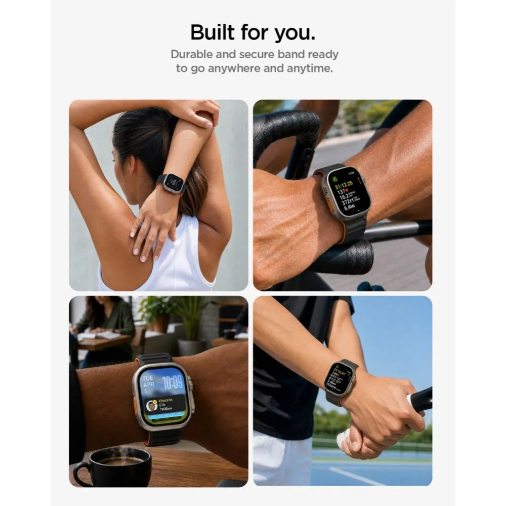 Apple Watch Ultra 4 Nutikellade rihmad  SPIGEN ATHLEX AIR M (49 mm)
