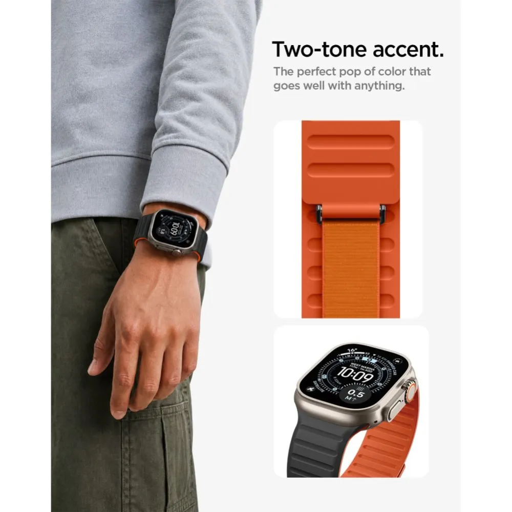 Apple Watch Ultra 4 Nutikellade rihmad  SPIGEN ATHLEX AIR M (49 mm)