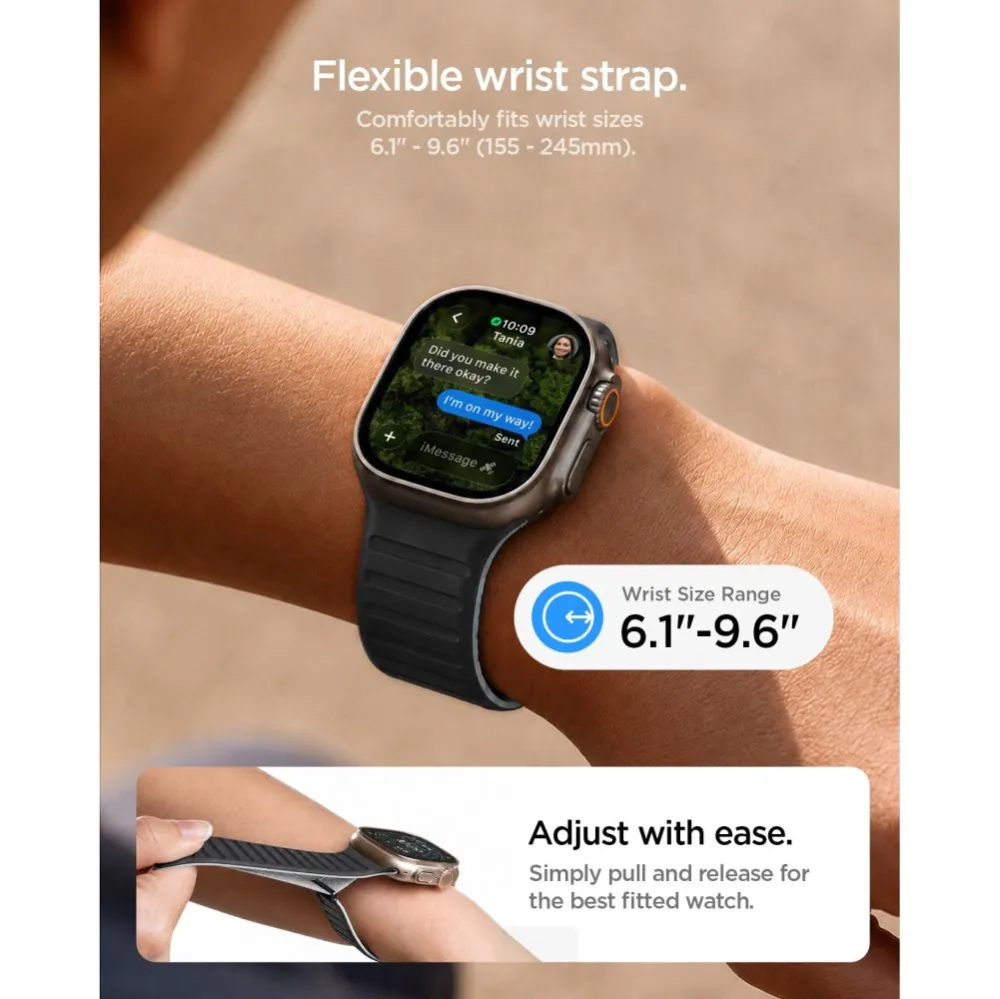 Apple Watch Ultra 4 Nutikellade rihmad  SPIGEN ATHLEX AIR M (49 mm)