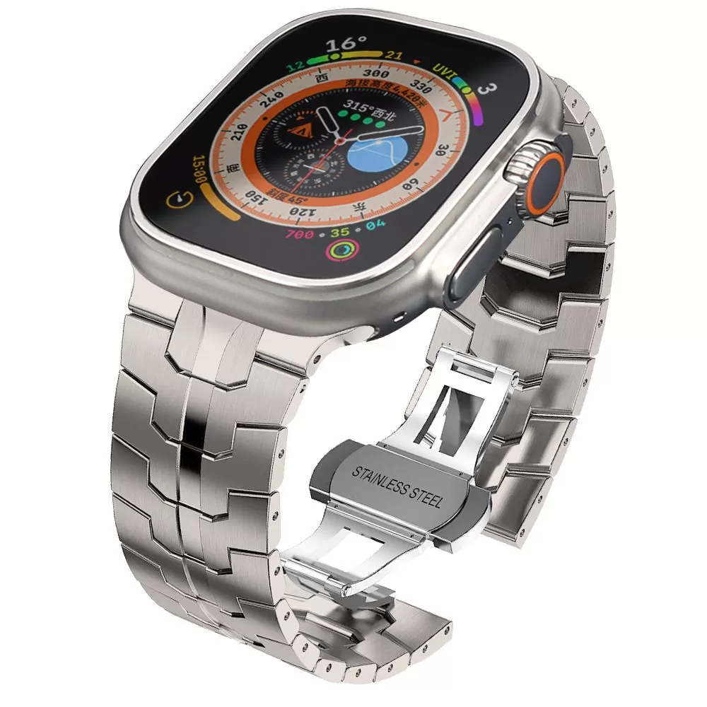 Apple Watch Ultra 4 Nutikellade rihmad  TECH-PROTECT STAINLESS LINE (49 mm)
