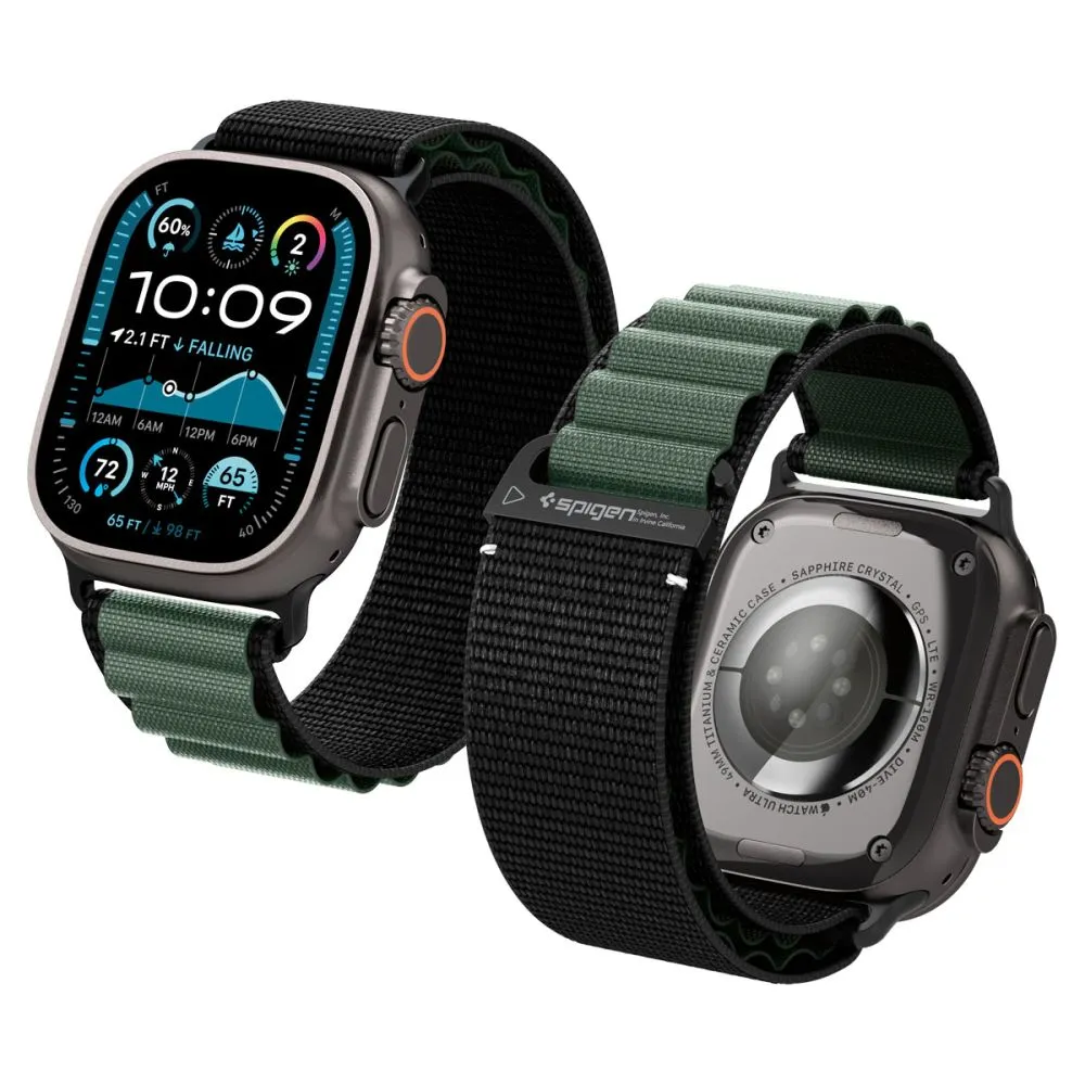 Apple Watch Ultra 4 Nutikellade rihmad  SPIGEN WBF1 BAND (49mm)