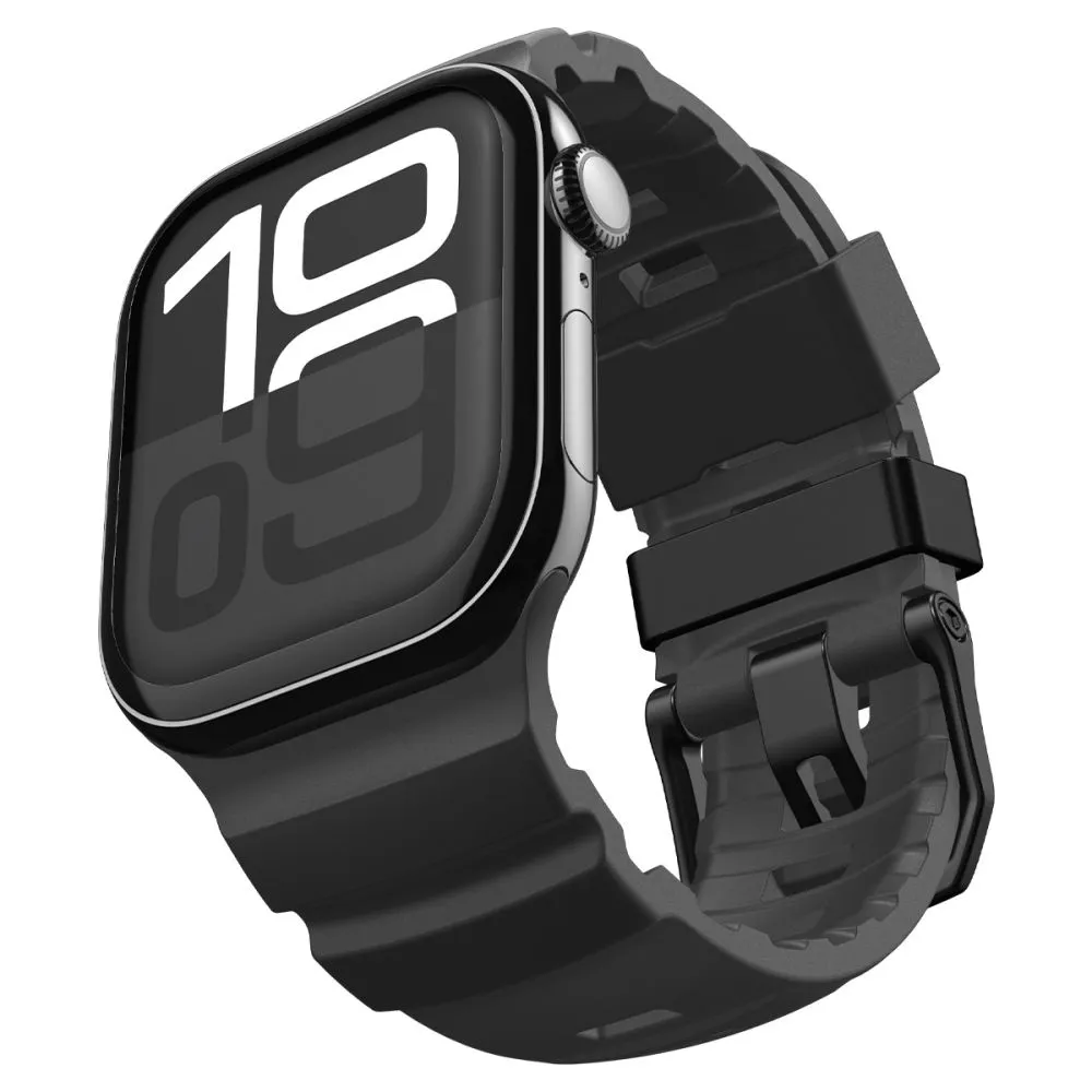 Apple Watch Ultra 4 Smartwatch Bands black SPIGEN WBS2 BAND ULTRA (49mm)