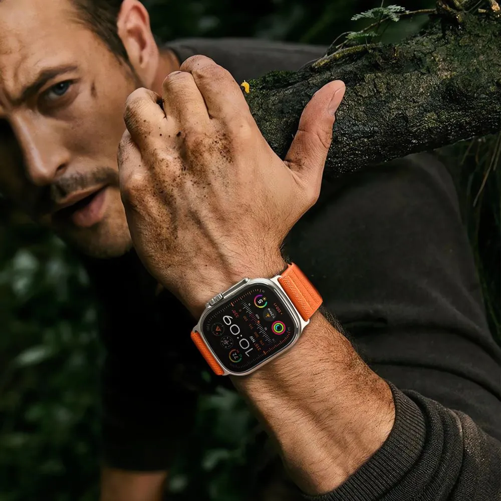 Apple Watch 12 Nutikellade rihmad TECH-PROTECT NYLON SLIP (44/45/46 MM)