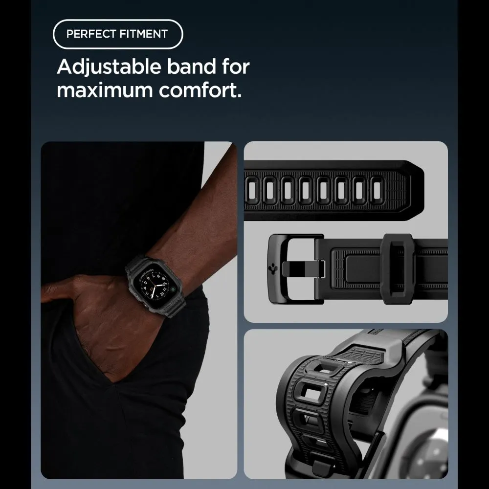 Apple Watch 12 Viedpulksteņu siksniņas SPIGEN RUGGED ARMOR PRO (46 MM)