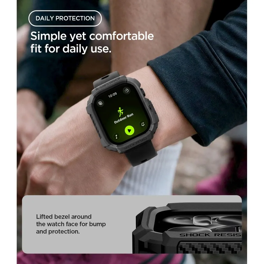 Apple Watch 12 Aizsargvāciņi un maciņi  SPIGEN RUGGED ARMOR (42 MM)
