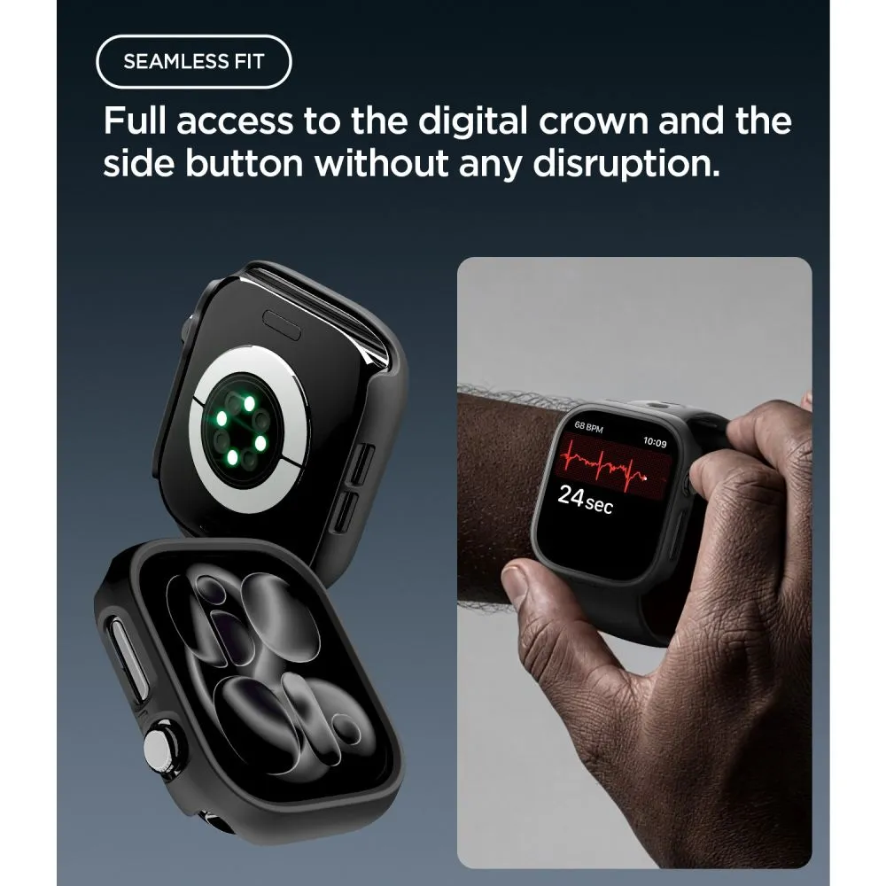 Apple Watch 12 Kaitseümbrised ja kotid must SPIGEN THIN FIT (42 MM)
