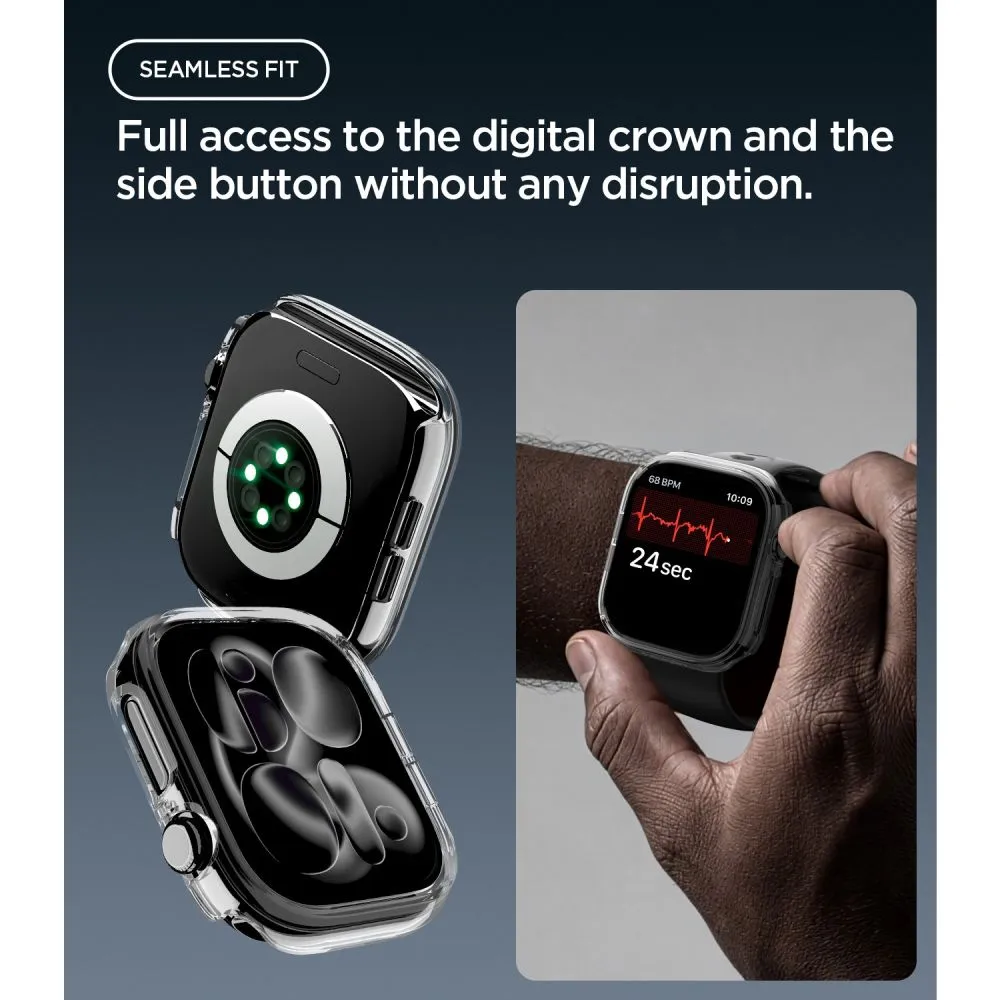 Apple Watch 12 Kaitseümbrised ja kotid läbipaistev SPIGEN THIN FIT (42 MM)
