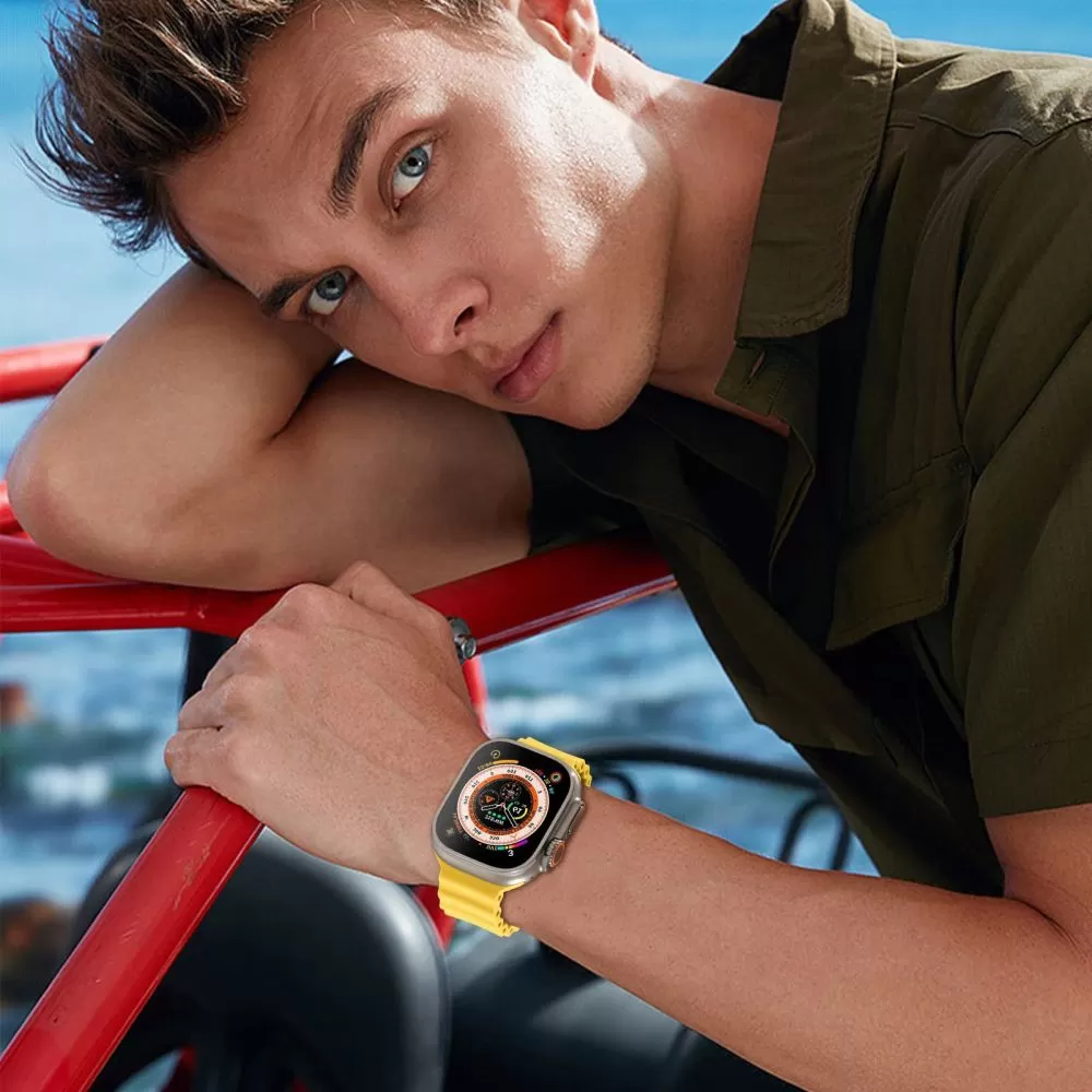 Apple Watch 12 Nutikellade rihmad must TECH-PROTECT ICONBAND PRO (44/45/46 MM)