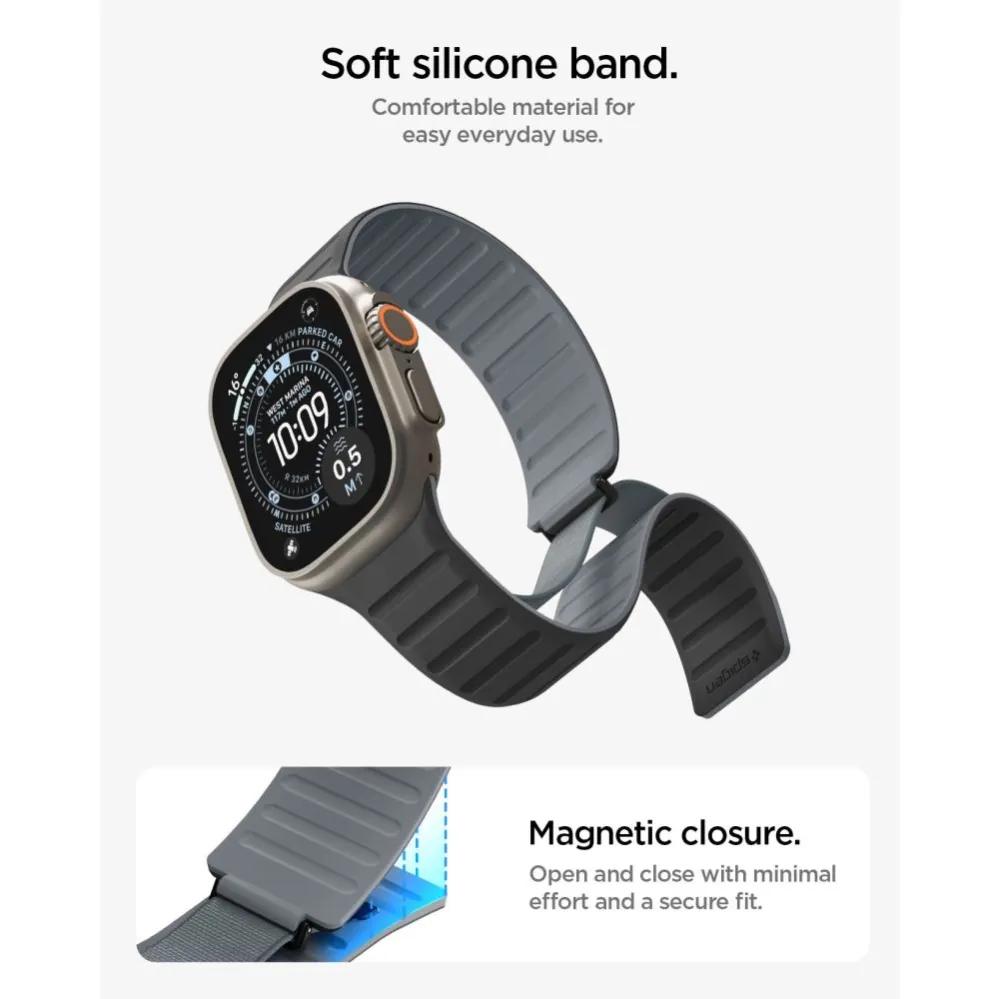 Apple Watch 12 Nutikellade rihmad  SPIGEN ATHLEX AIR M (44/45/46 MM)