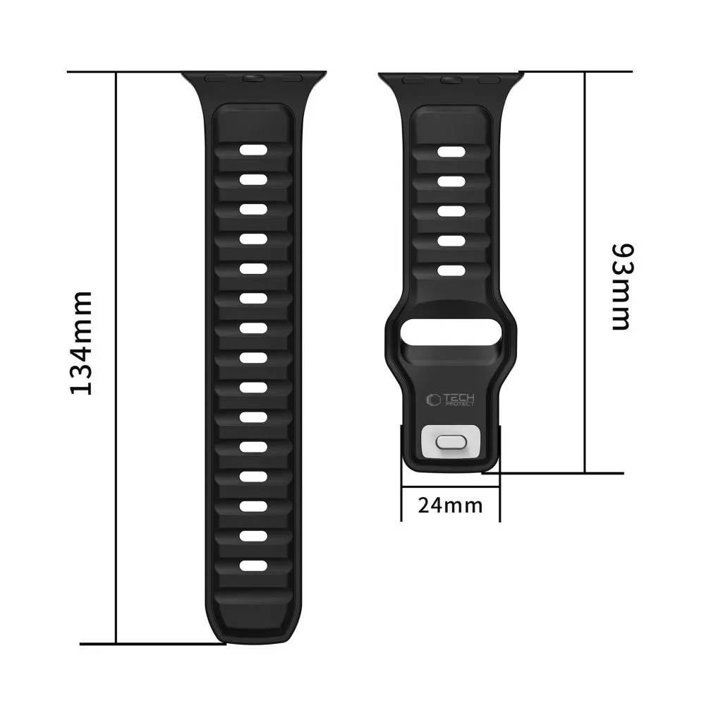 Apple Watch 12 Nutikellade rihmad  TECH-PROTECT ICONBAND LINE (44/45/46 MM)