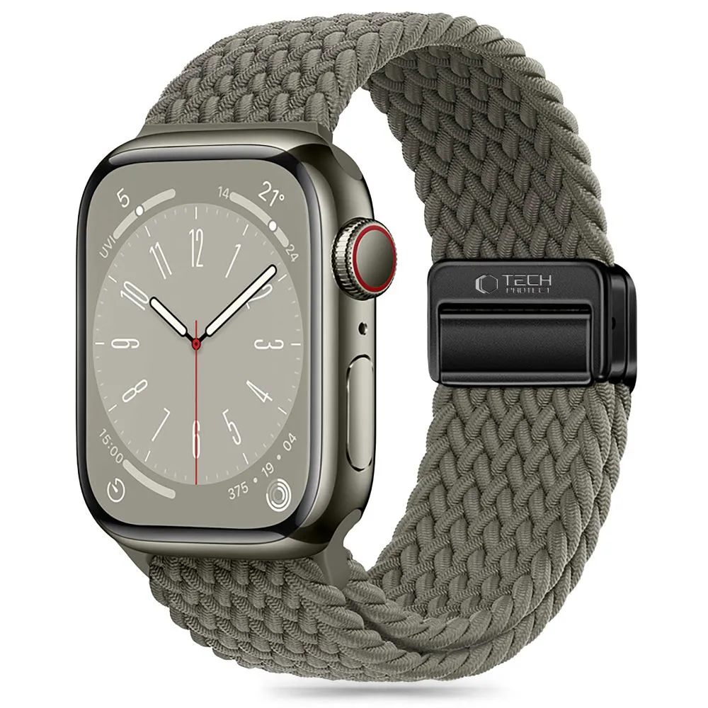 Apple Watch 12 Nutikellade rihmad  TECH-PROTECT NYLONMAG (44/45/46 MM)