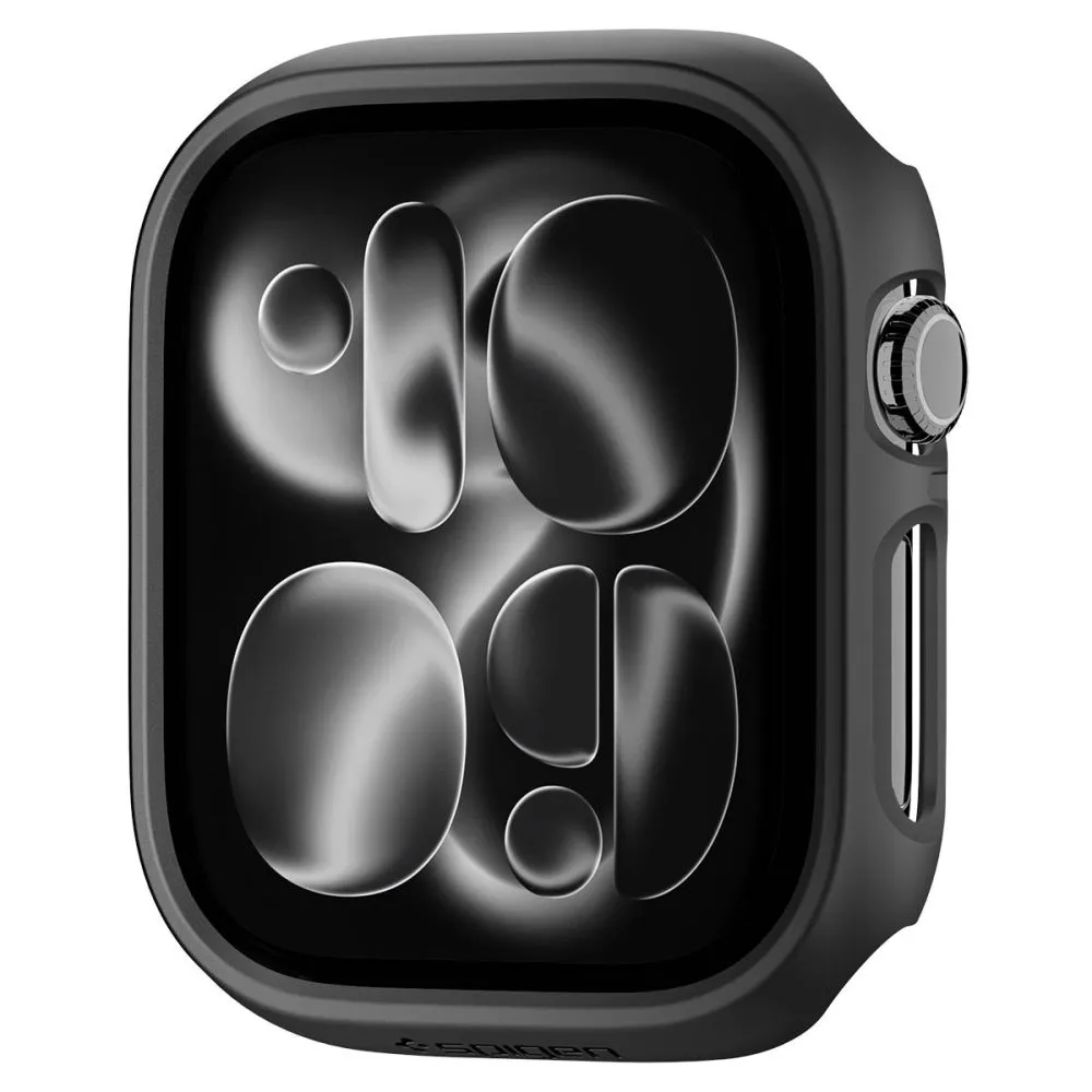Apple Watch 12 Защитные чехлы и футляры черный SPIGEN THIN FIT (46 MM)