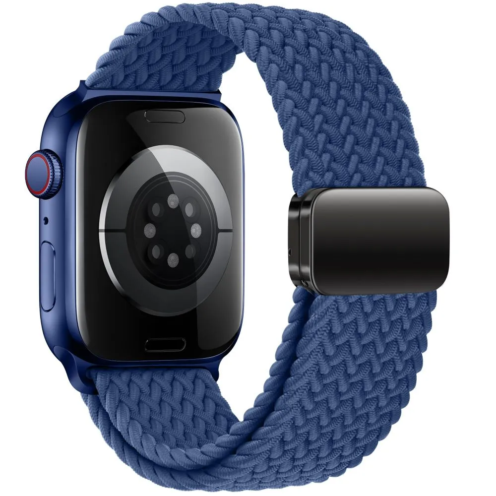 Apple Watch 12 Nutikellade rihmad sinine TECH-PROTECT NYLONMAG (44/45/46 MM)