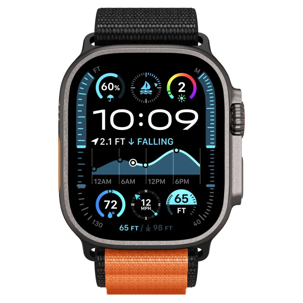 Apple Watch 12 Nutikellade rihmad  SPIGEN WBF1 BAND (44/45/46 MM)