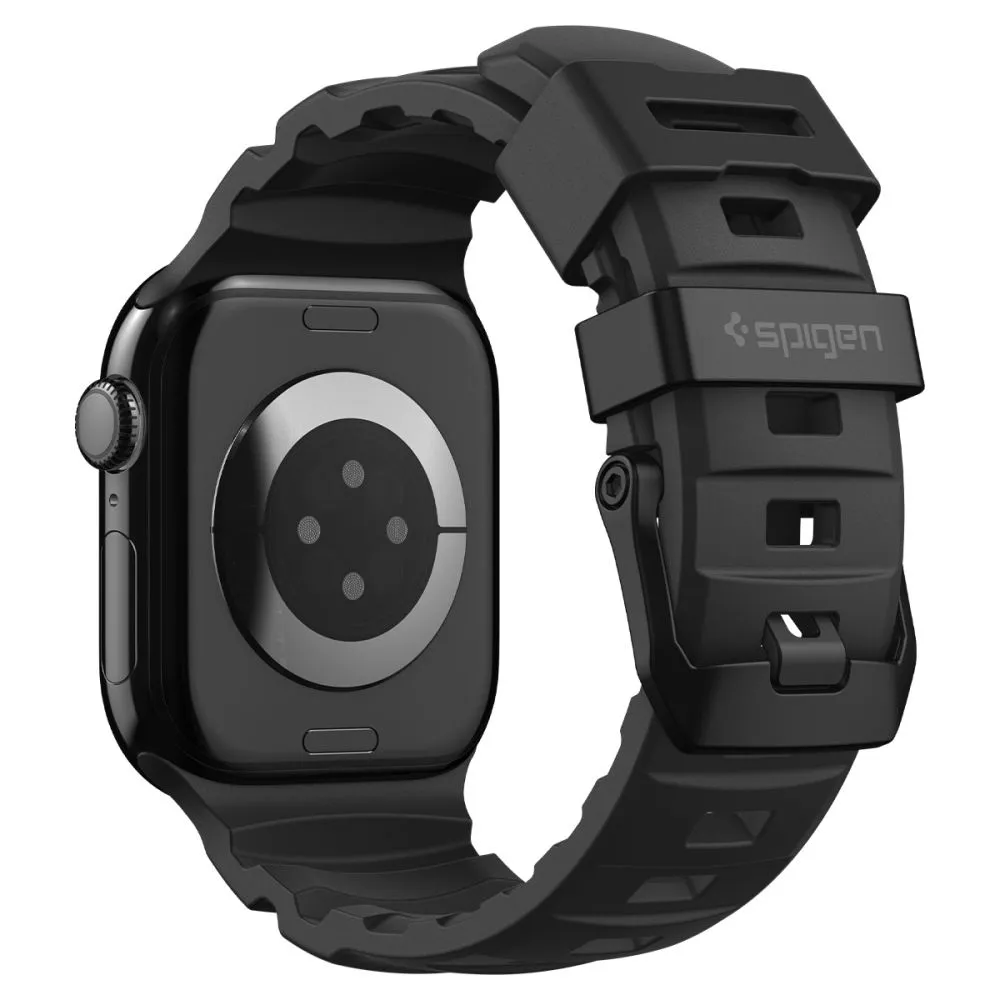Apple Watch 12 Nutikellade rihmad must SPIGEN WBS2 BAND (44/45/46 MM)