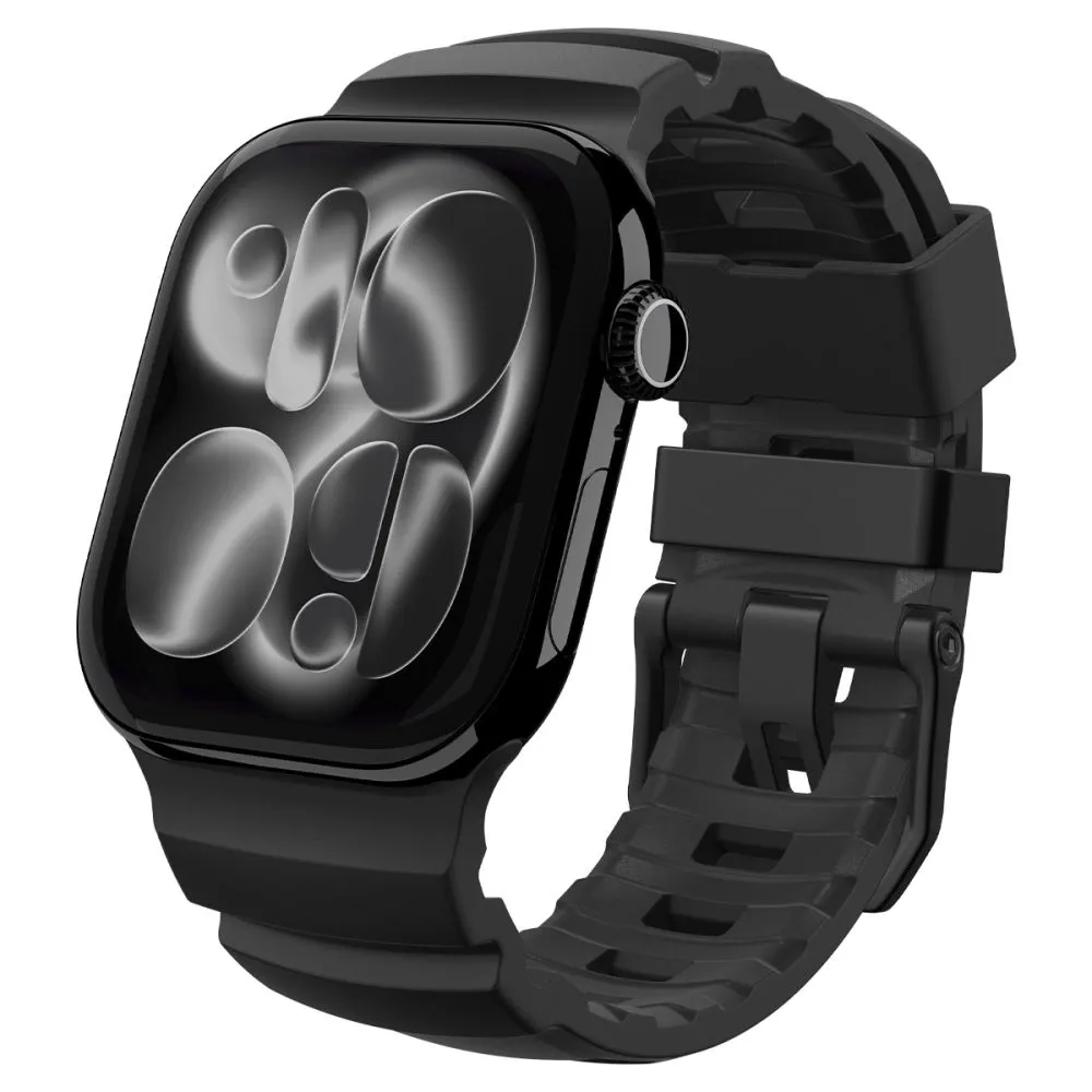 Apple Watch 12 Nutikellade rihmad must SPIGEN WBS2 BAND (44/45/46 MM)