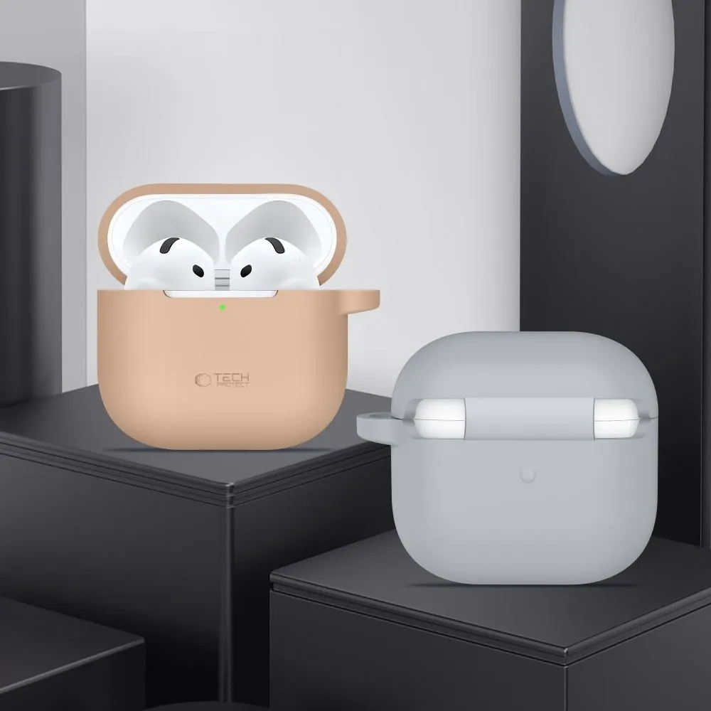Apple AirPods 5 Aizsargvāciņi un maciņi TECH-PROTECT SILICONE HOOK