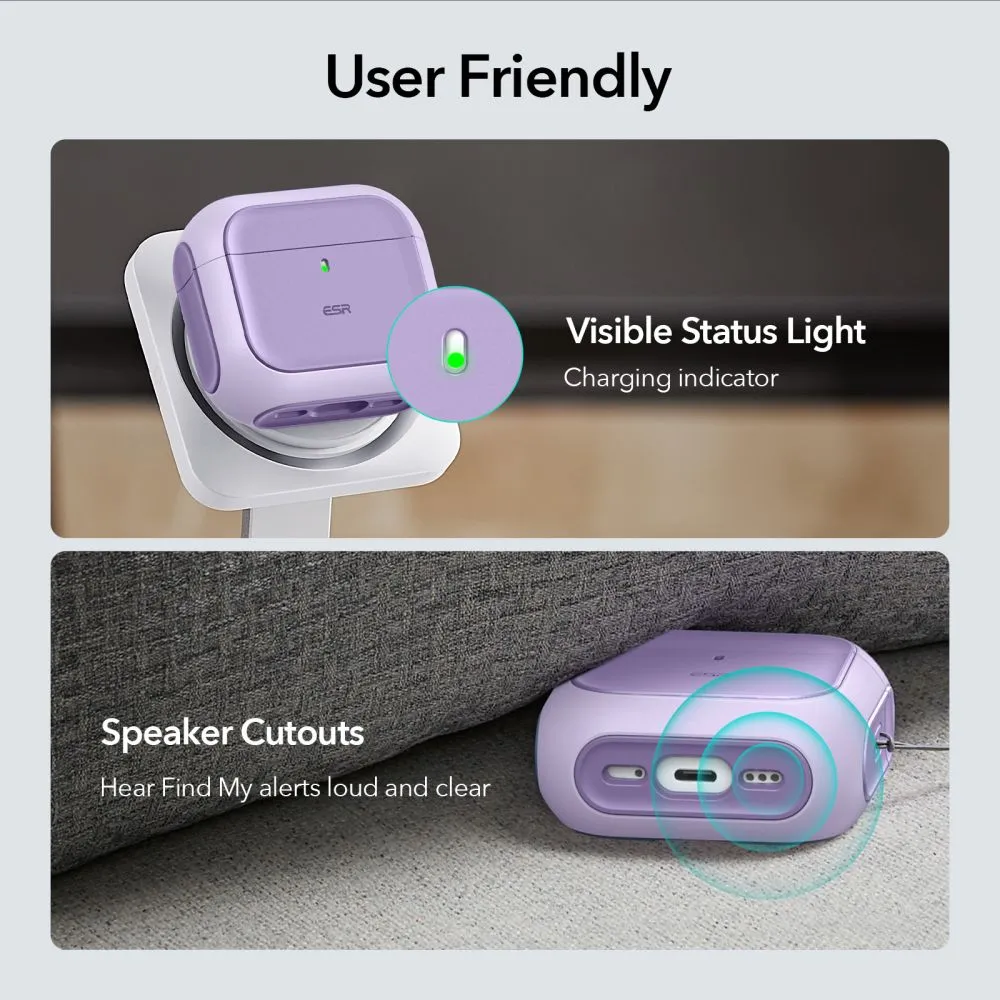 Apple AirPods 5 Aizsargvāciņi un maciņi ESR ORBIT HALOLOCK MAGSAFE