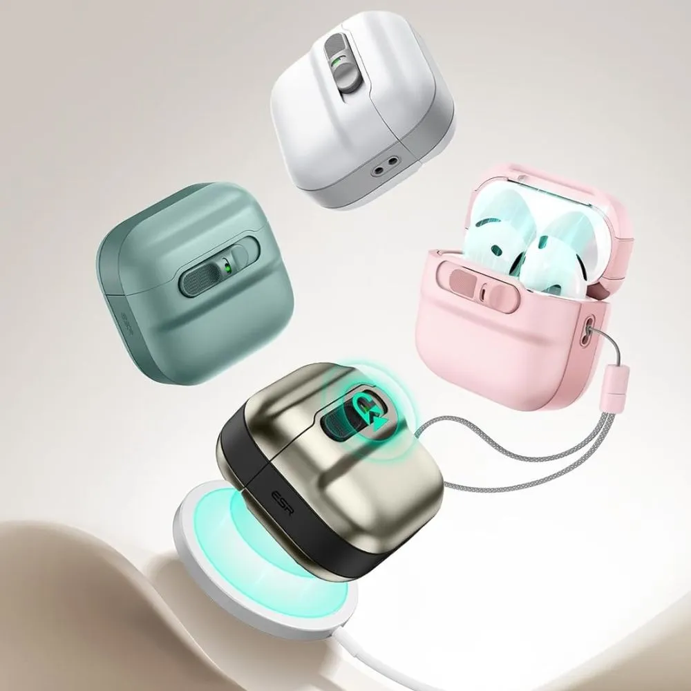 Apple AirPods 5 Aizsargvāciņi un maciņi ESR PULSE HALOLOCK MAGSAFE