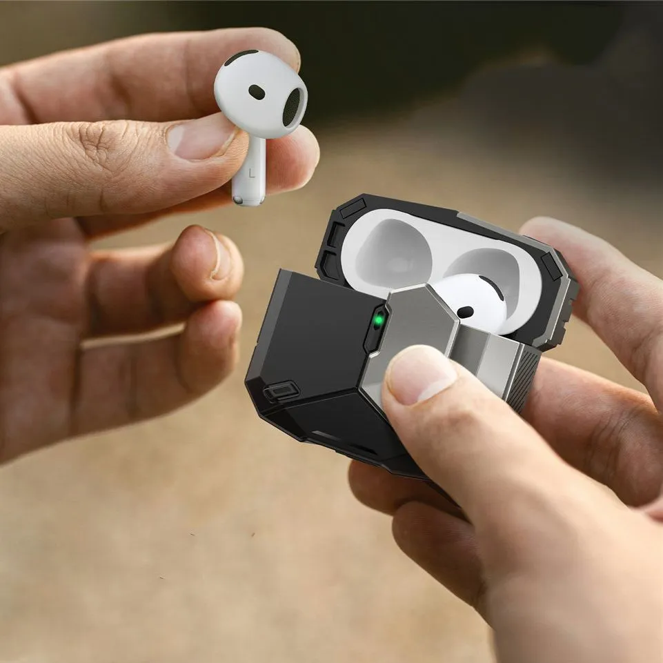 Apple AirPods 5 Aizsargvāciņi un maciņi melns SUPCASE MATRIX