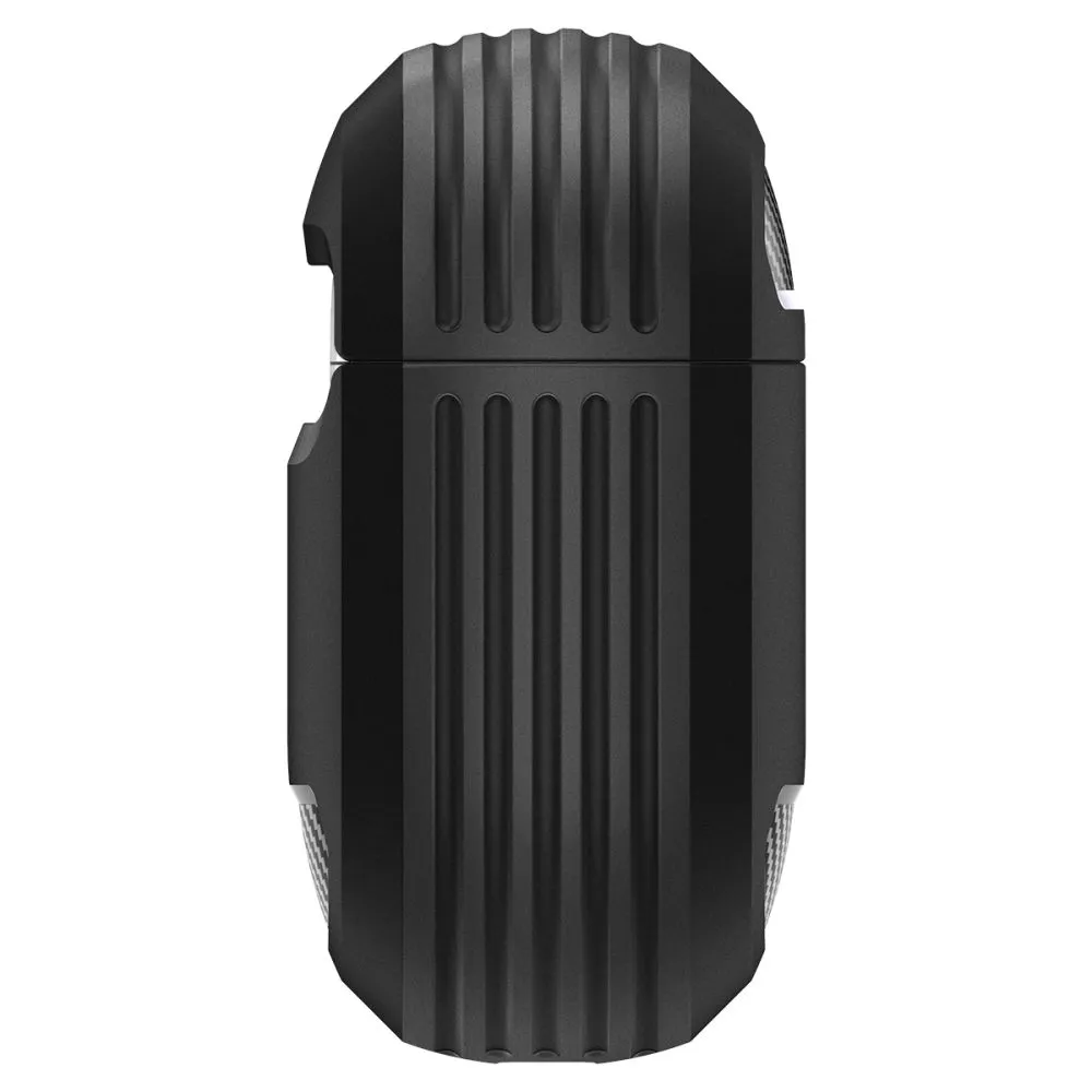 Apple AirPods 5 Aizsargvāciņi un maciņi melns SPIGEN RUGGED ARMOR