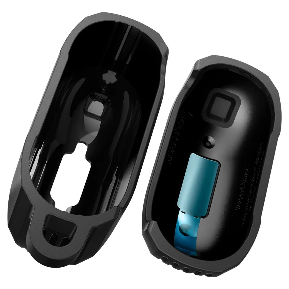 Apple AirPods 5 Aizsargvāciņi un maciņi melns SPIGEN RUGGED ARMOR
