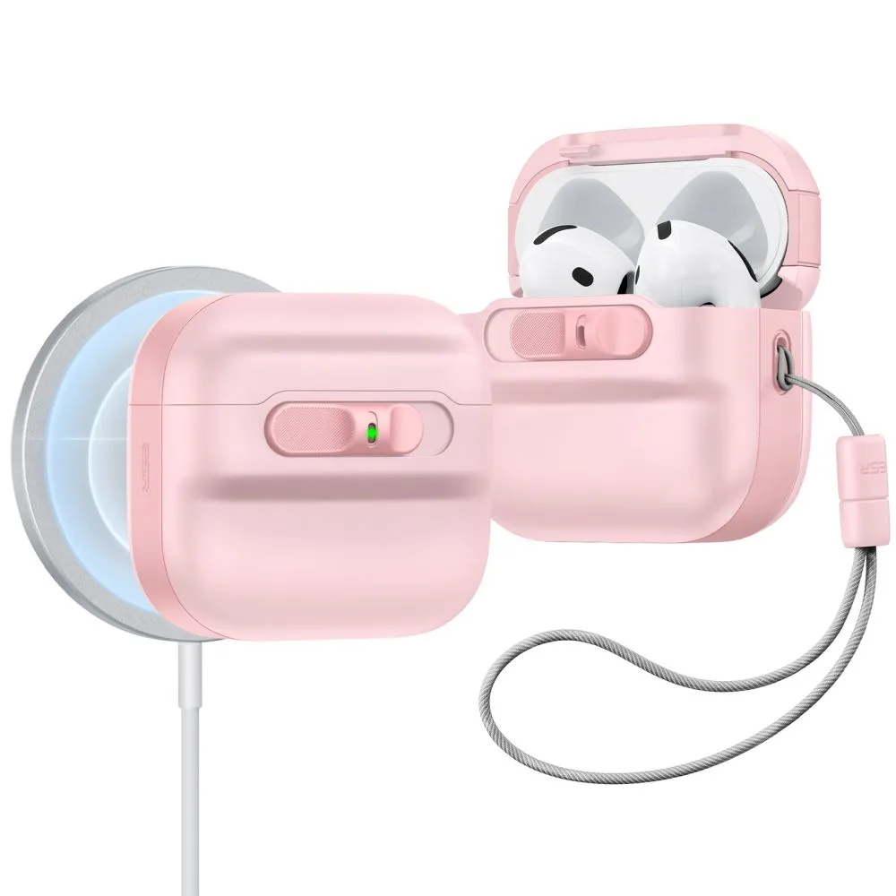 Apple AirPods 5 Aizsargvāciņi un maciņi rozā ESR PULSE HALOLOCK MAGSAFE