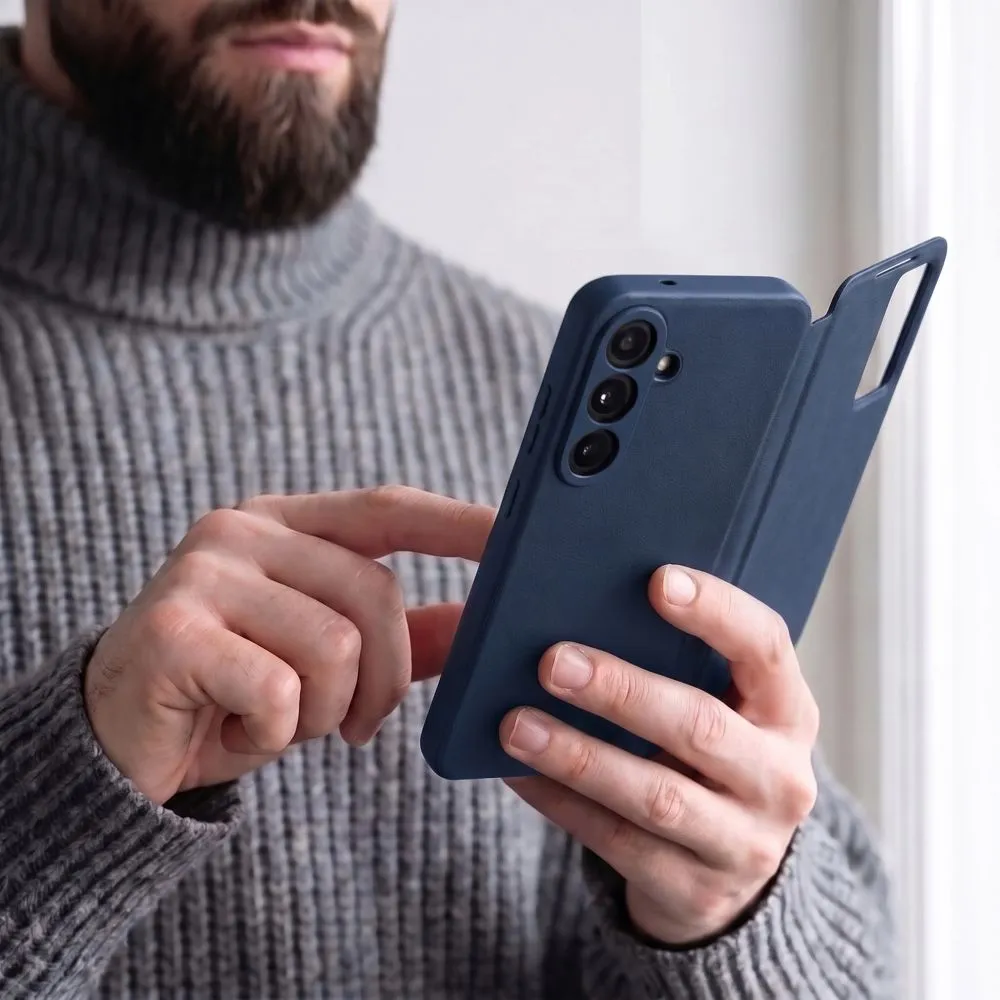 Samsung Galaxy S26 FE Telefoni ümbrised sinine TECH-PROTECT SMART WALLET