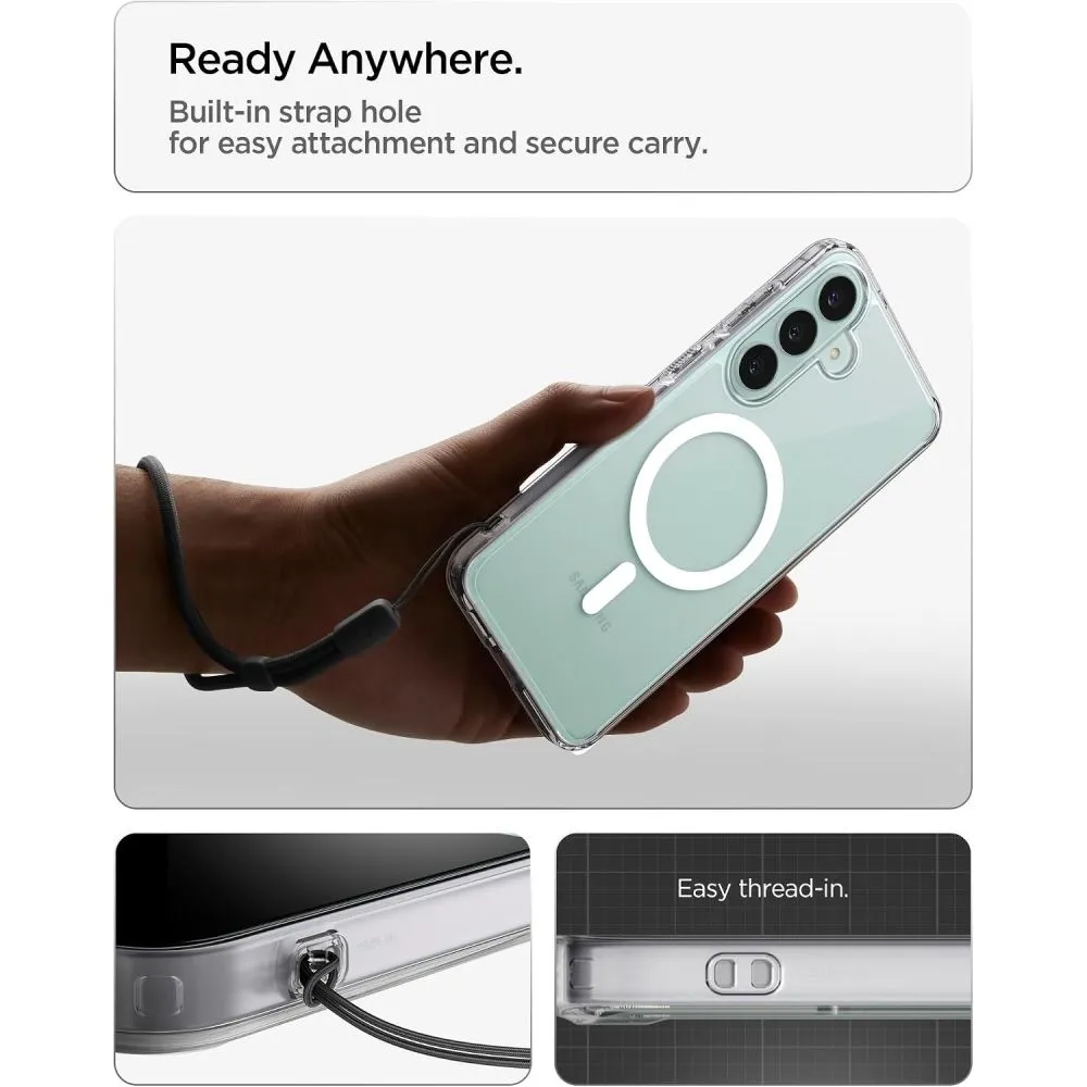 Samsung Galaxy S26 FE Phone Cover transparent SPIGEN ULTRA HYBRID MAG MAGSAFE