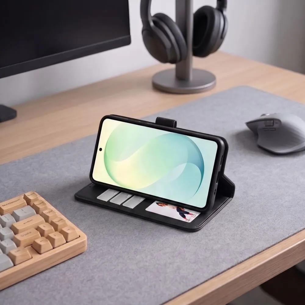 Samsung Galaxy S26 FE чехол черный TECH-PROTECT WALLET