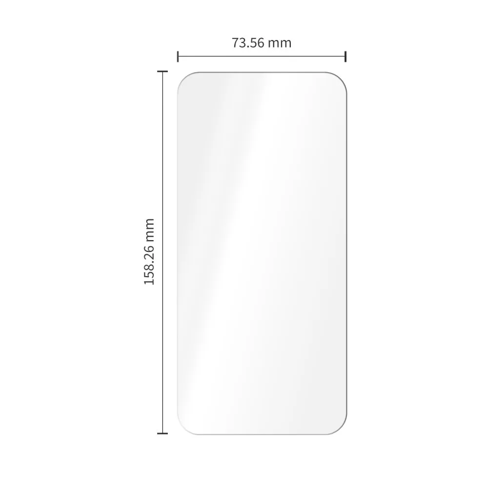 Samsung Galaxy S26 FE Screen Protector TECH-PROTECT GLASS FIT+ 2-PACK