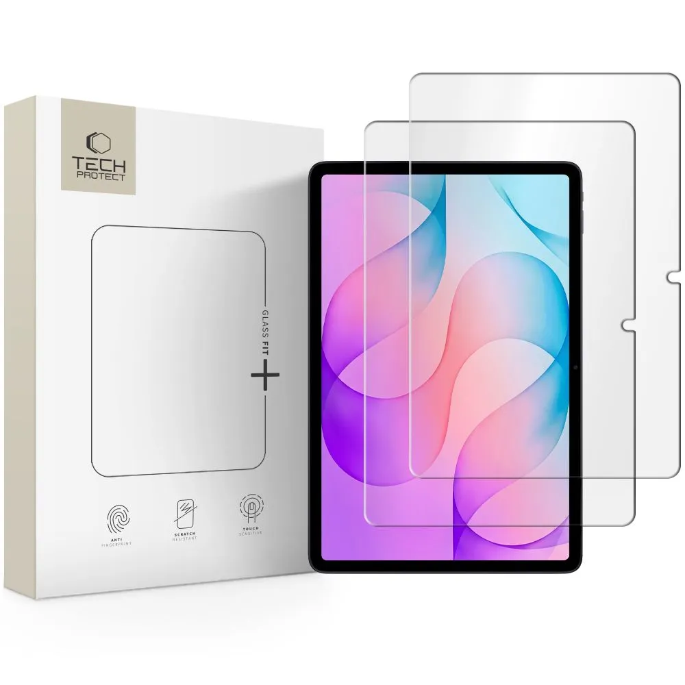 Samsung Galaxy Tab S12 Plus 12.4 Tablet Screen Protector TECH-PROTECT GLASS FIT+ 2-PACK X840 / X846B