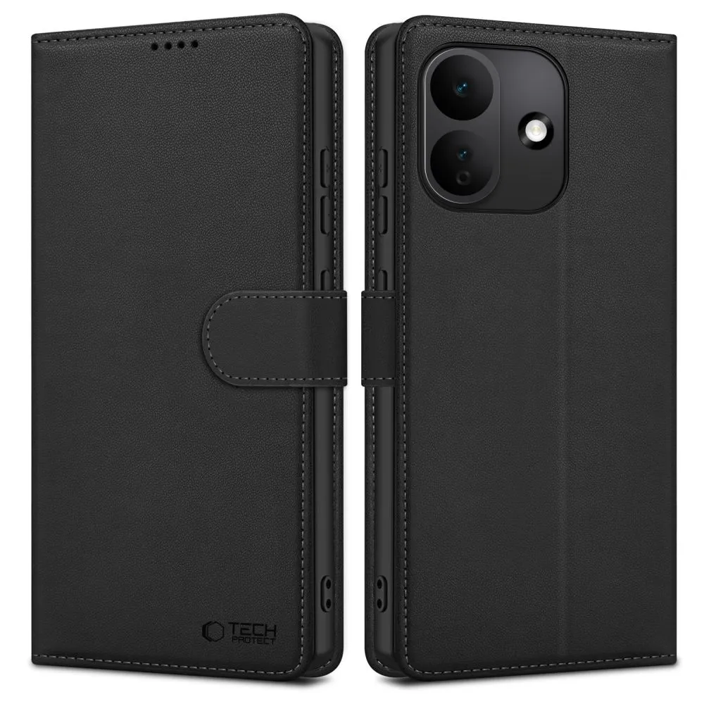 Xiaomi RedMi Note 17 Pro 5G Telefona maciņš melns TECH-PROTECT WALLET