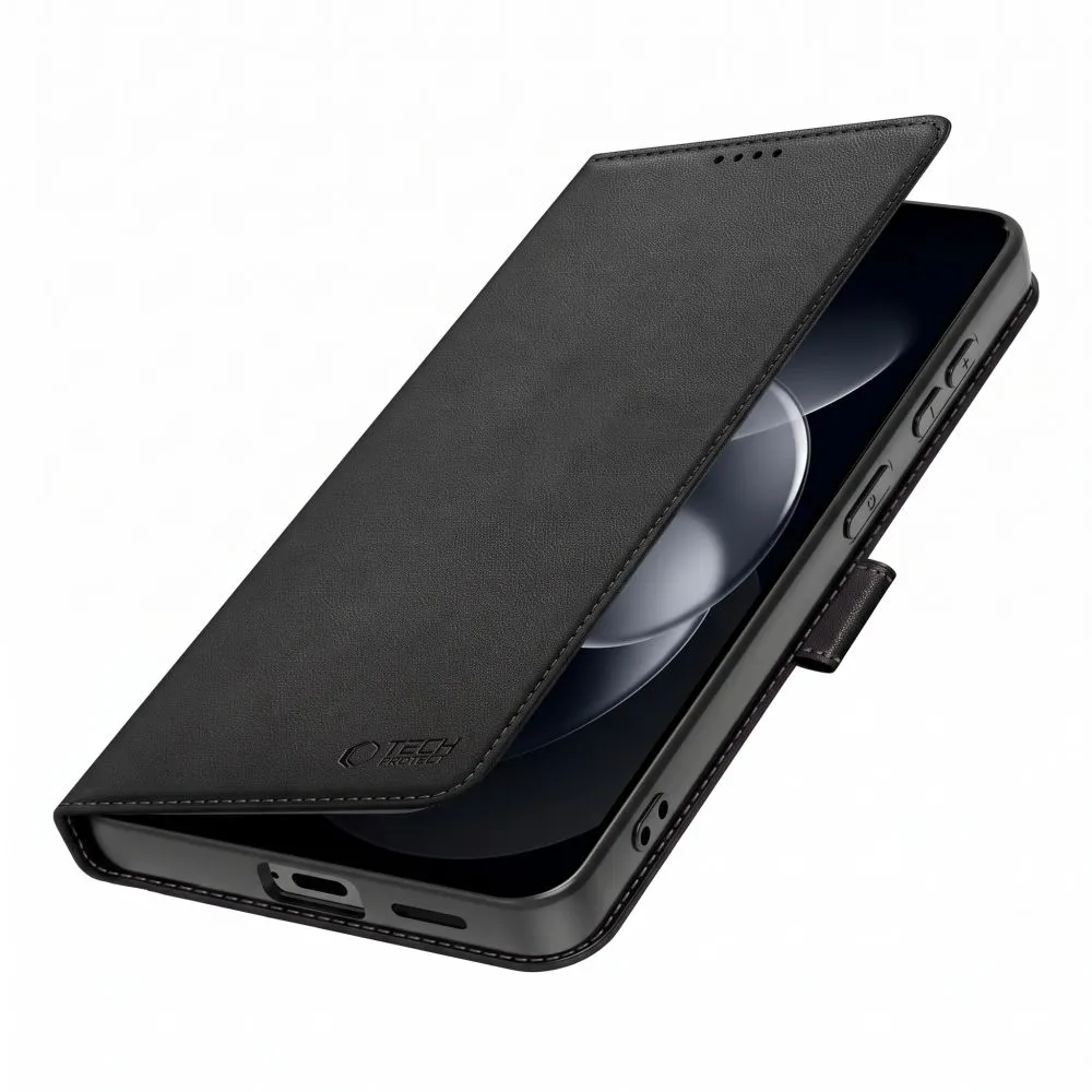 Xiaomi RedMi Note 17 Pro 5G Telefona maciņš melns TECH-PROTECT WALLET