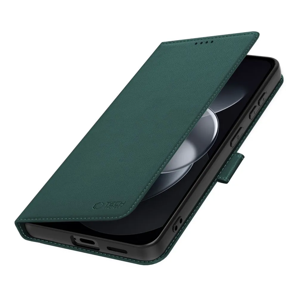 Xiaomi RedMi Note 17 Pro Max 5G Telefona maciņš zaļš TECH-PROTECT WALLET