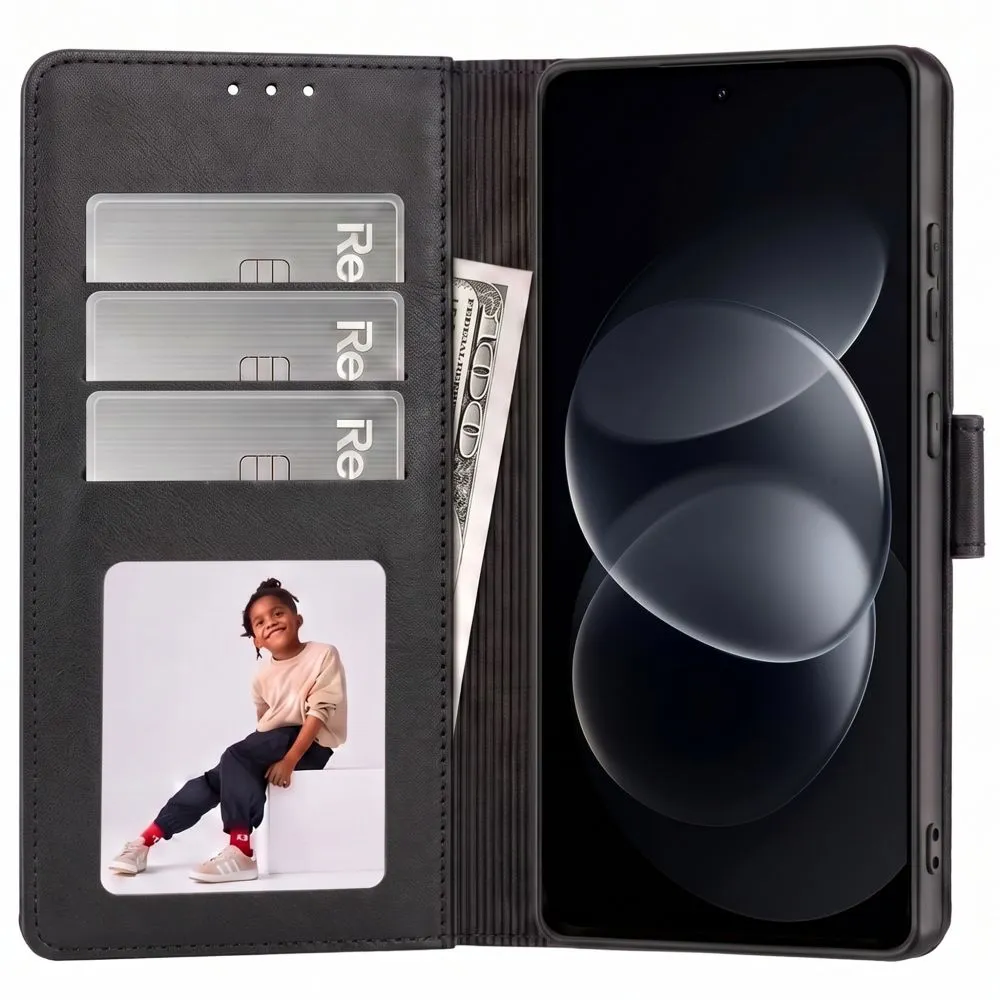 Xiaomi RedMi Note 17 Pro Max 5G Telefona maciņš melns TECH-PROTECT WALLET
