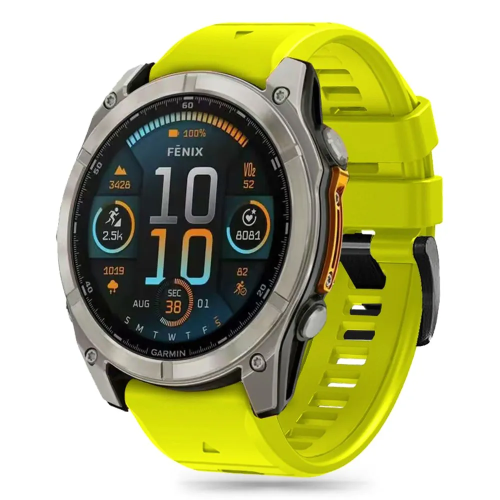 Garmin Fenix 9 / PRO Viedpulksteņu siksniņas  TECH-PROTECT SILICONE LINE (51 MM)