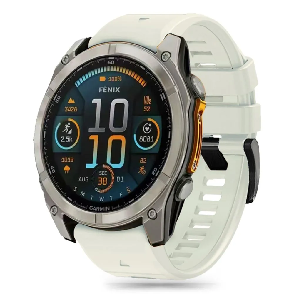 Garmin Fenix 9 / PRO Viedpulksteņu siksniņas  TECH-PROTECT SILICONE LINE (51 MM)
