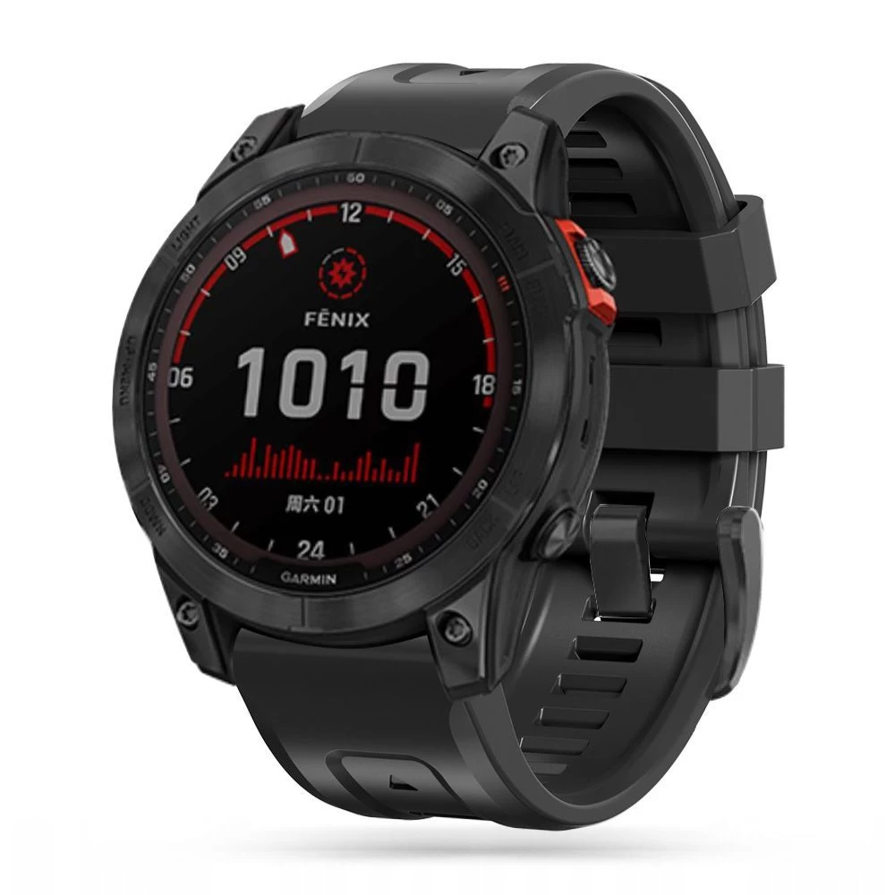 Garmin Fenix 9 / PRO Nutikellade rihmad must TECH-PROTECT Iconband (47 MM)