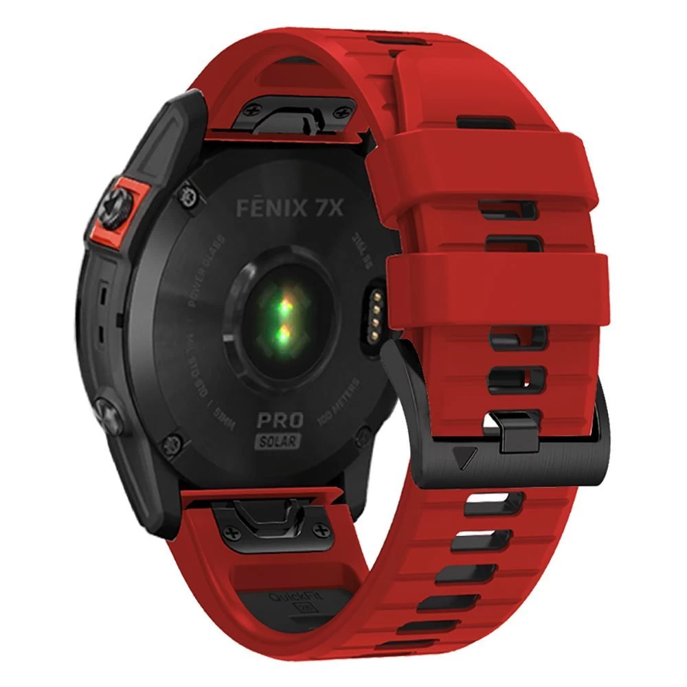 Garmin Fenix 9 / PRO Viedpulksteņu siksniņas sarkans TECH-PROTECT ICONBAND (51 MM)